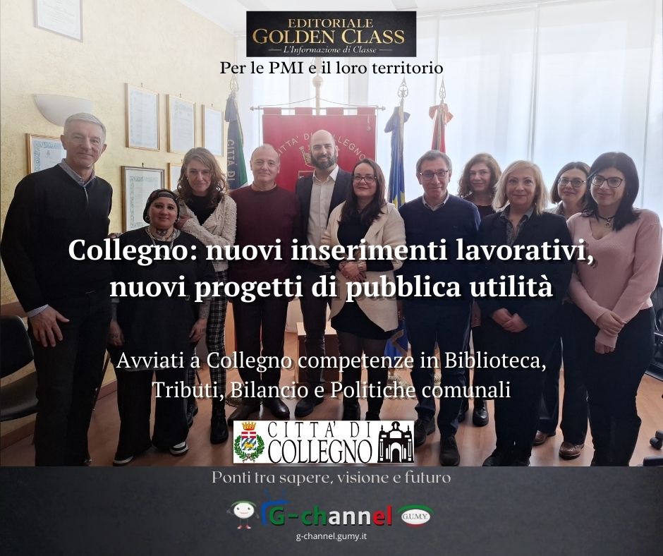 Collegno: nuovi inserimenti lavorativi nei progetti di utilità